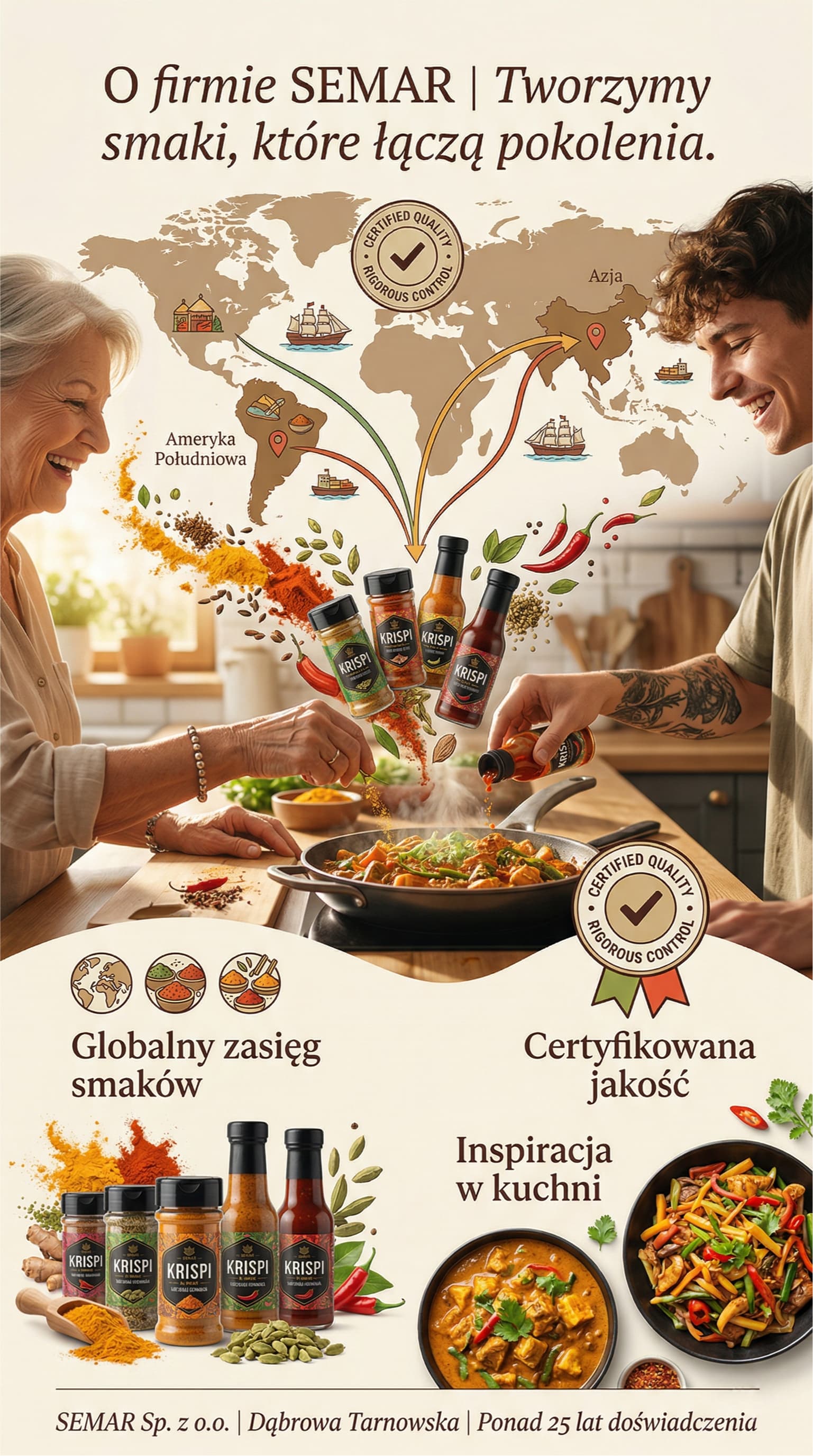 Produkcja przypraw SEMAR — Dąbrowa Tarnowska